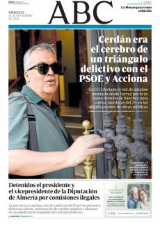 CERDÁN ERA EL CEREBRO DE UN TRIÁNGULO DELICTIVO CON EL PSOE Y ACCIONA