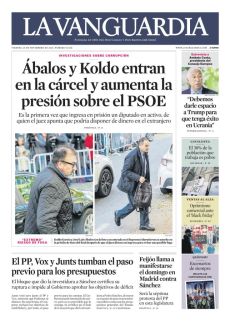 ÁBALOS Y KOLDO ENTRAN EN LA CÁRCEL Y AUMENTA LA PRESIÓN SOBRE EL PSOE
