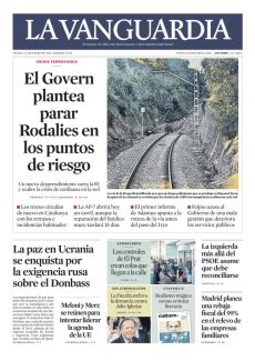 EL GOVERN PLANTEA PARAR RODALIES EN LOS PUNTOS DE RIESGO