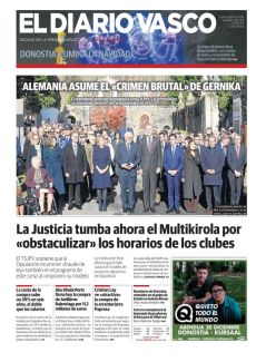 ALEMANIA ASUME EL «CRIMEN BRUTAL» DE GERNIKA