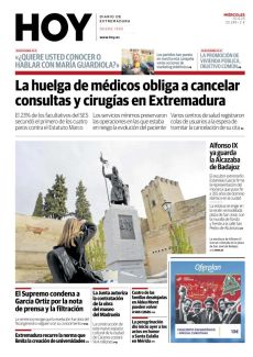 ALFONSO IX YA GUARDA LA ALCAZABA DE BADAJOZ