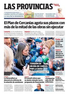 TENSIÓN EN UN DÍA DE CAREOS POR LA DANA