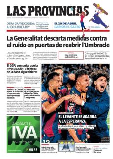 EL LEVANTE SE AGARRA A LA ESPERANZA