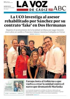 LA UCO INVESTIGA AL ASESOR REHABILITADO POR SÁNCHEZ POR SU CONTRATO ‘FAKE’ EN DOS HERMANAS