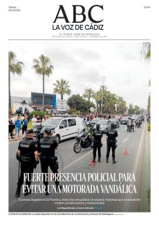 FUERTE PRESENCIA POLICIAL PARA EVITAR UNA MOTORADA VANDÁLICA