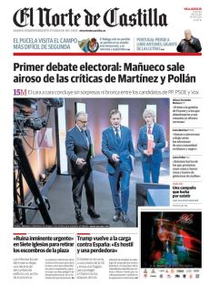 PRIMER DEBATE ELECTORAL: MAÑUECO SALE AIROSO DE LAS CRÍTICAS DE MARTÍNEZ Y POLLÁN