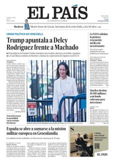 TRUMP APUNTALA A DELCY RODRÍGUEZ FRENTE A MACHADO