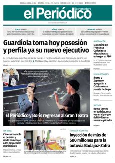 EL PERIÓDICO Y BORIS REGRESAN AL GRAN TEATRO