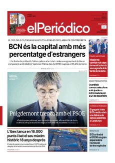 PUIGDEMONT TRENCA AMB EL PSOE