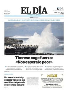 THERESE COGE FUERZA: «NOS ESPERA LO PEOR»