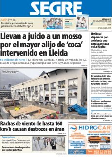 RACHAS DE VIENTO DE HASTA 160 KM/H CAUSAN DESTROZOS EN ARAN