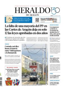 CORTADO CASI DIEZ HORAS EL TRANVÍA ENTRE VALDESPARTERA Y LA ROMAREDA