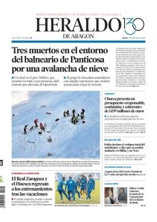 TRES MUERTOS EN EL ENTORNO DEL BALNEARIO DE PANTICOSA POR UNA AVALANCHA DE NIEVE
