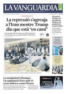 LA REPRESSIÓ S’AGREUJA A L’IRAN MENTRE TRUMP DIU QUE ESTÀ “EN CAMÍ”