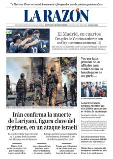 IRÁN CONFIRMA LA MUERTE DE LARIYANI, FIGURA CLAVE DEL RÉGIMEN, EN UN ATAQUE ISRAELÍ