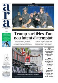 TRUMP SURT IL·LÈS D’UN NOU INTENT D’ATEMPTAT