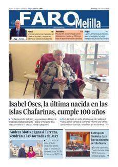ISABEL OSES HUERTAS, LA ÚLTIMA NACIDA EN CHAFARINAS, CUMPLE 100 AÑOS