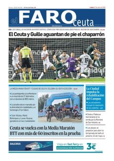 EL CEUTA Y GUILLE AGUANTAN DE PIE EL CHAPARRÓN
