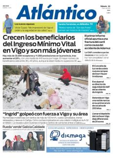 “INGRID” GOLPEÓ CON FUERZA A VIGO Y SU ÁREA