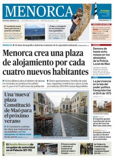 UNA ‘NUEVA’ PLAZA CONSTITUCIÓ DE MAÓ PARA EL PRÓXIMO VERANO