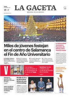 MILES DE JÓVENES FESTEJAN EN EL CENTRO DE SALAMANCA EL FIN DE AÑO UNIVERSITARIO