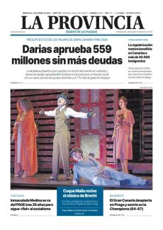 DARIAS APRUEBA 559 MILLONES SIN MÁS DEUDAS