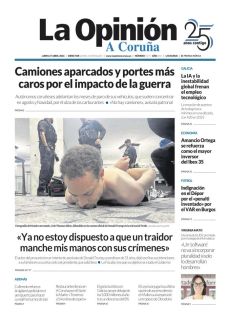 «YA NO ESTOY DISPUESTO A QUE UN TRAIDOR MANCHE MIS MANOS CON SUS CRÍMENES»