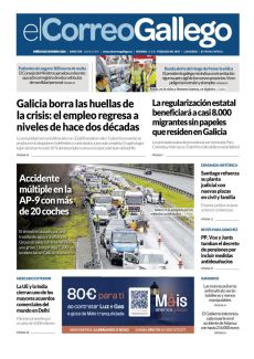 ACCIDENTE MÚLTIPLE EN LA AP-9 CON MÁS DE 20 COCHES